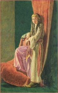 トルコの女の子 作： George Price Boyce